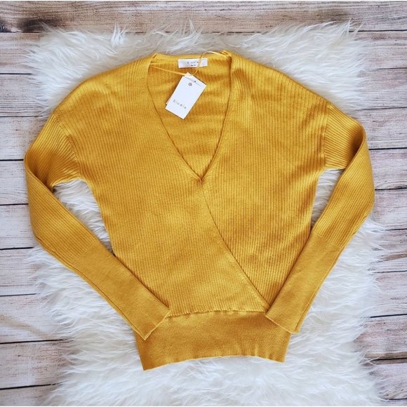 Elodie Sweaters - 🆕️ ELODIE V-NECK LONG SLEEVE SWEATER